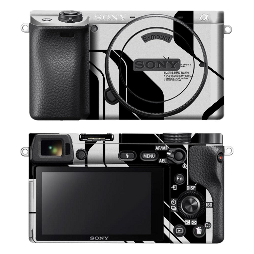 Sony A6400 camera skin - White Cyberpunk
