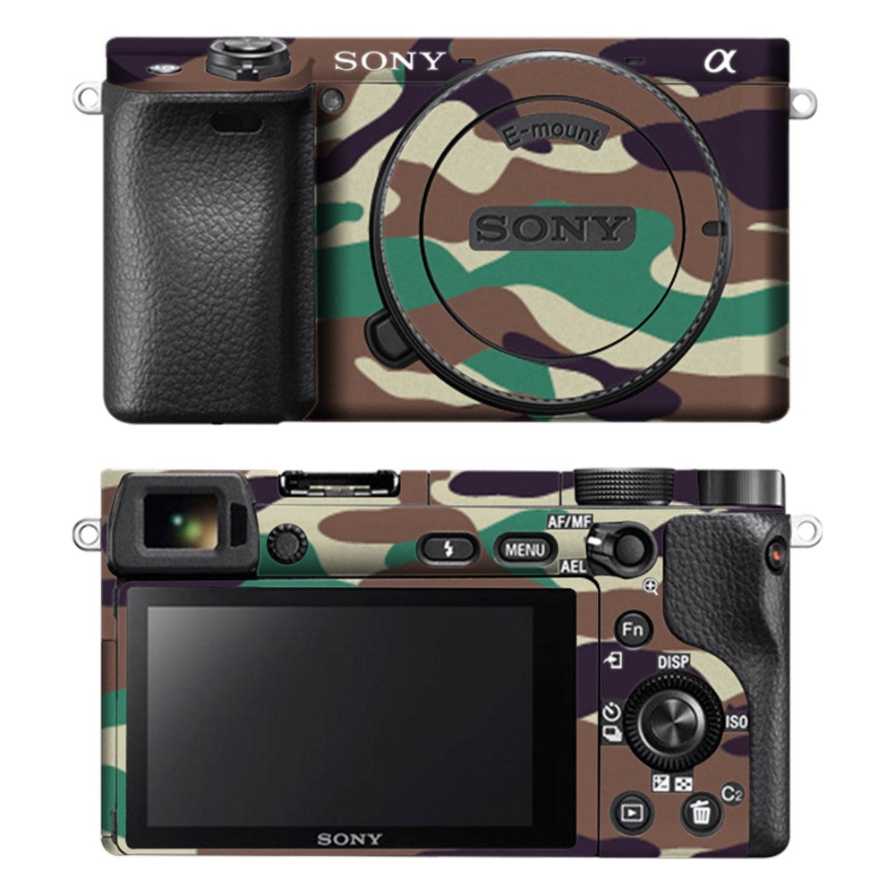 Sony A6400 camera skin - Wild Camo