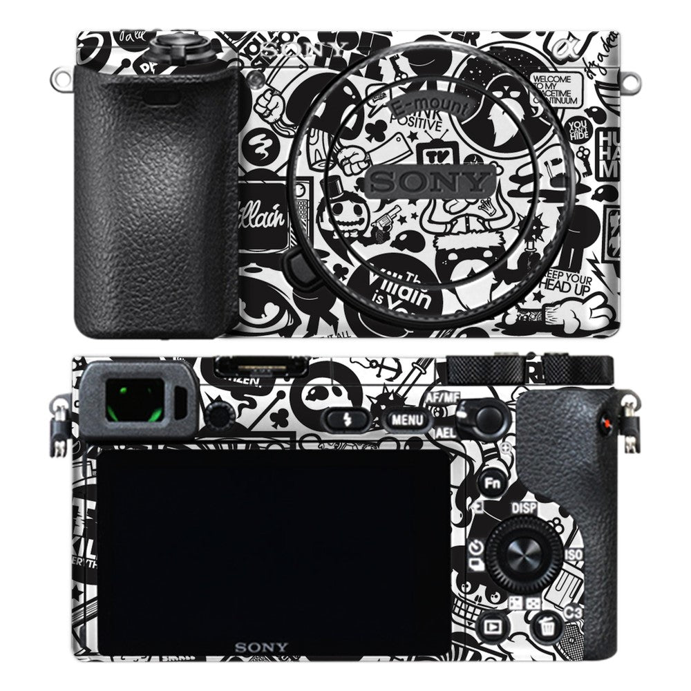 Sony A6500 camera skin - All Your Friends are Zombies