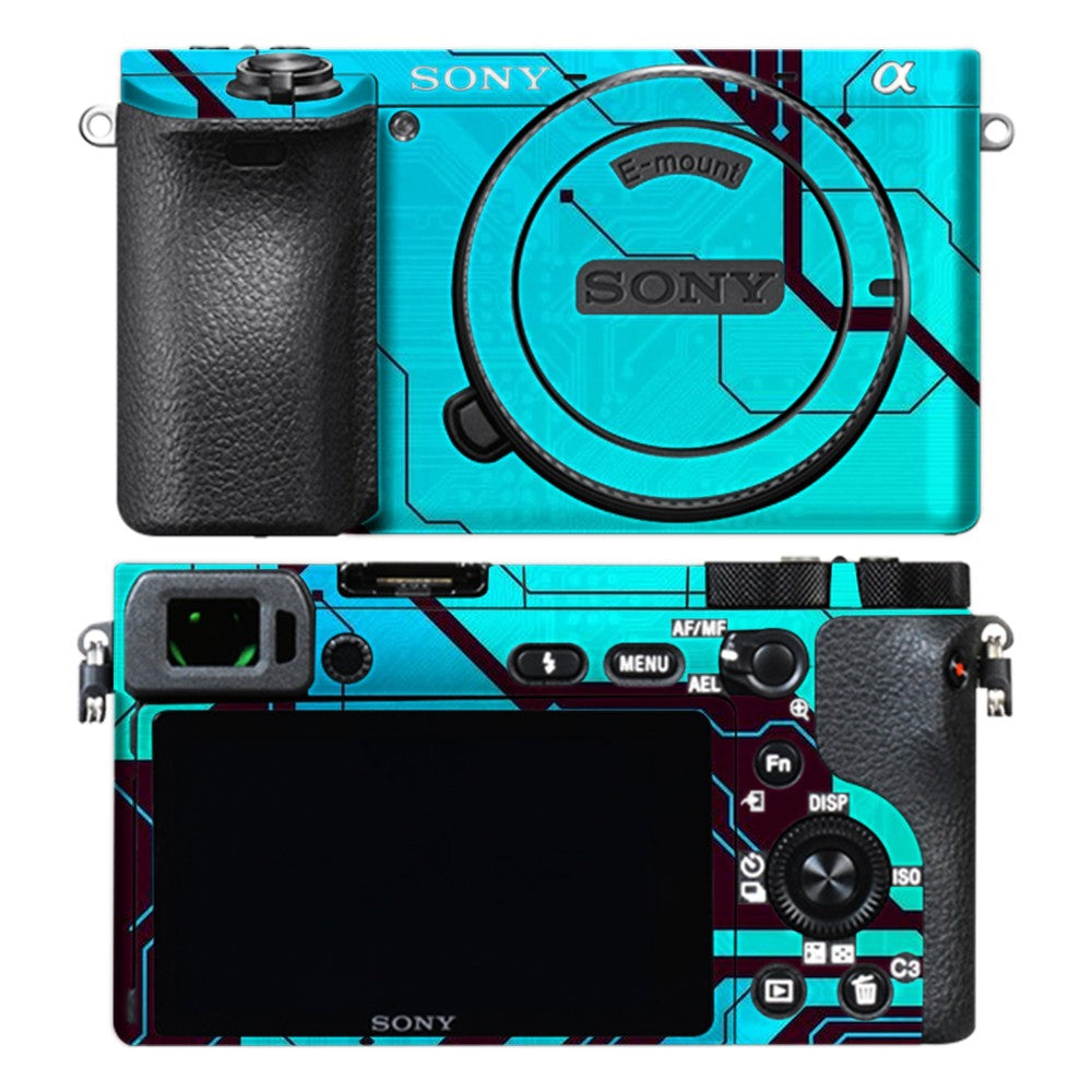 Sony A6500 camera skin - Blue Board