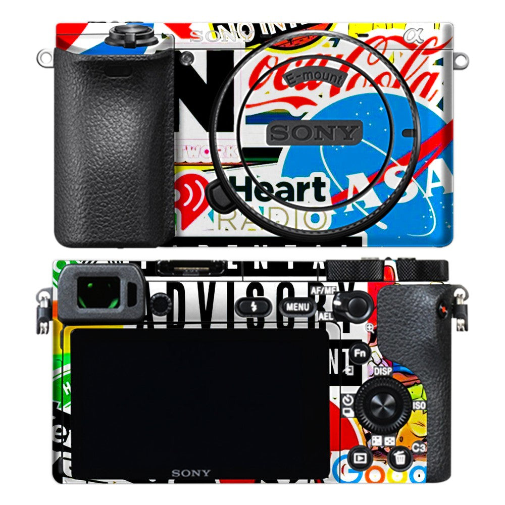 Sony A6500 camera skin - Boldbadge
