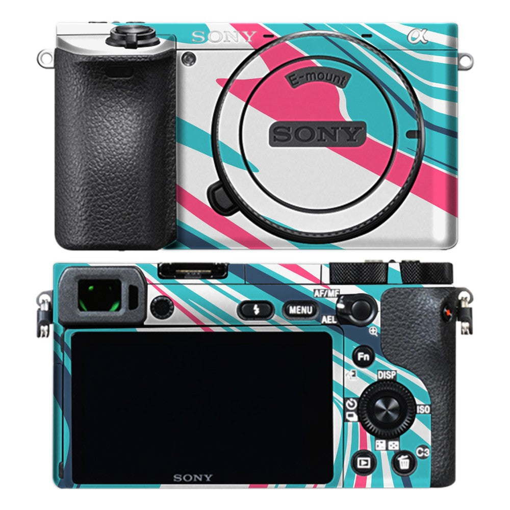 Sony A6500 camera skin - Candy Cat
