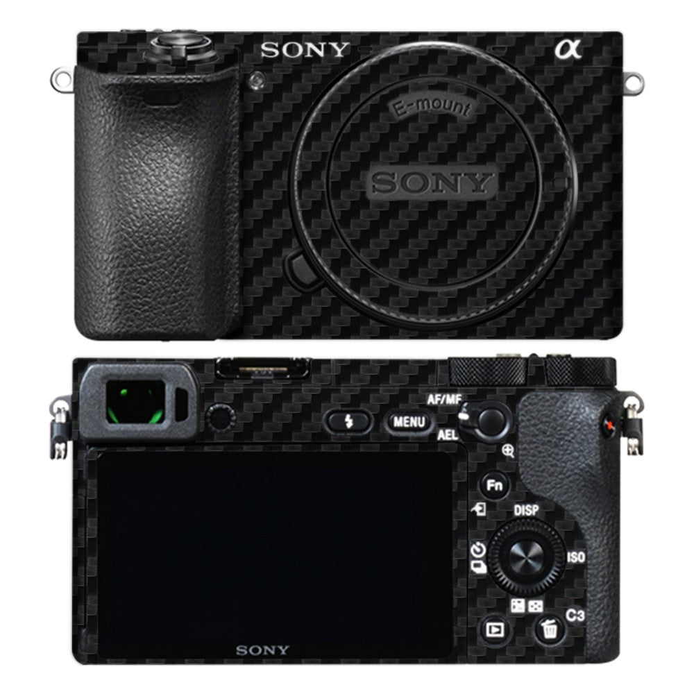Sony A6500 camera skin - Carbon Black