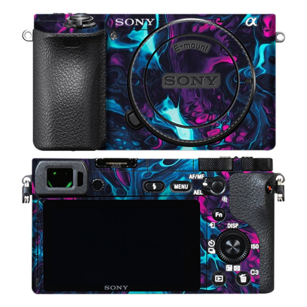 Sony A6500 camera skin - Comic Inferno