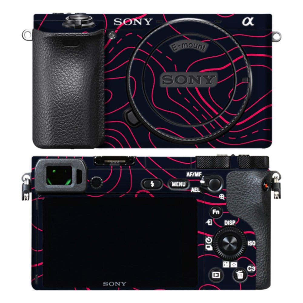 Sony A6500 camera skin - Damascus