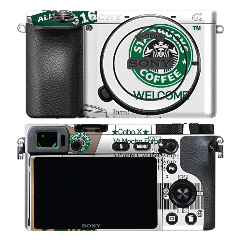 Sony A6500 camera skin - Espresso