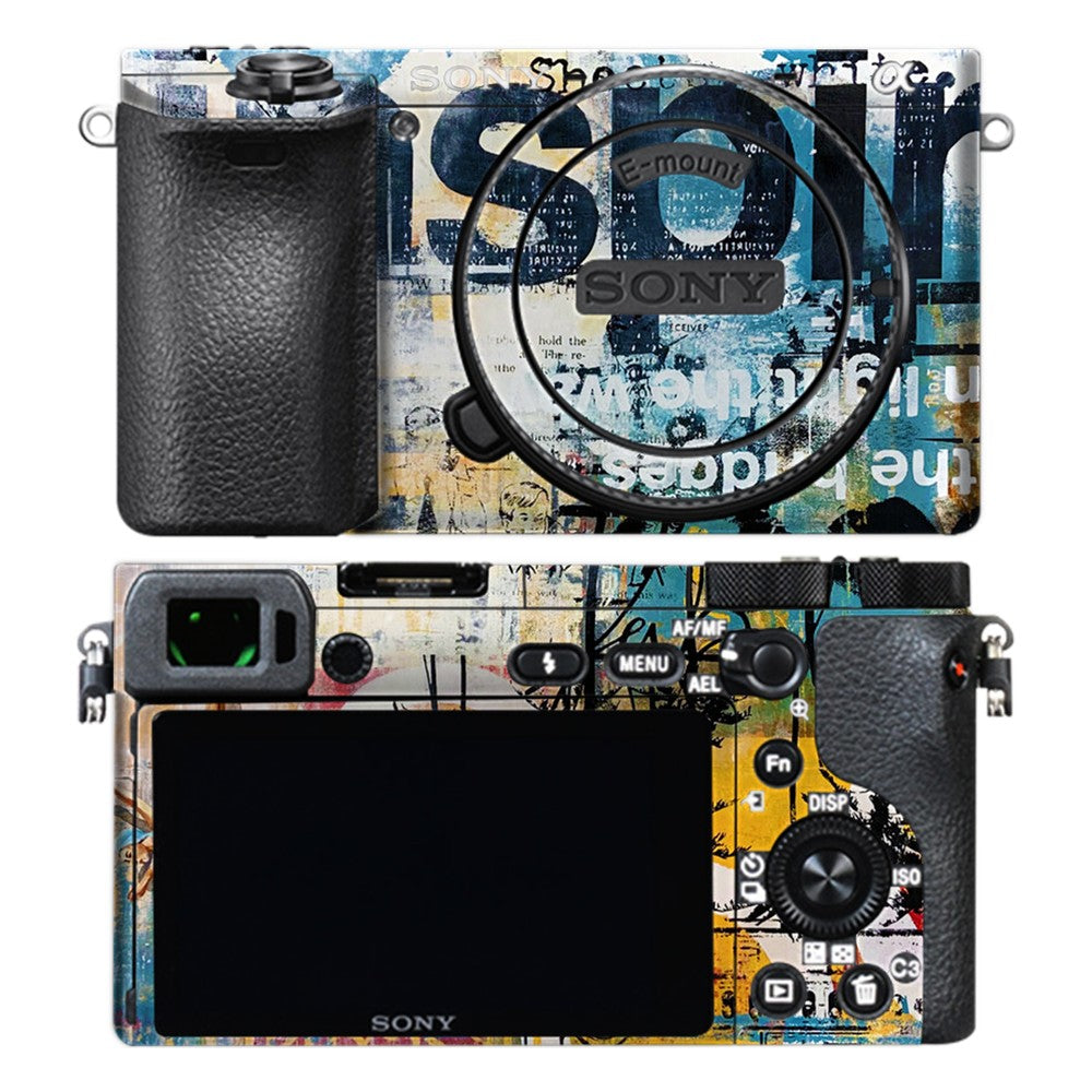 Sony A6500 camera skin - Fade