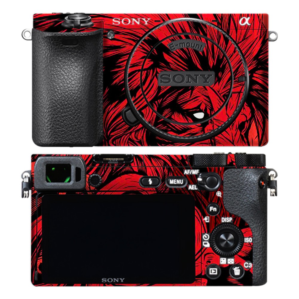 Sony A6500 camera skin - Fiery Lion