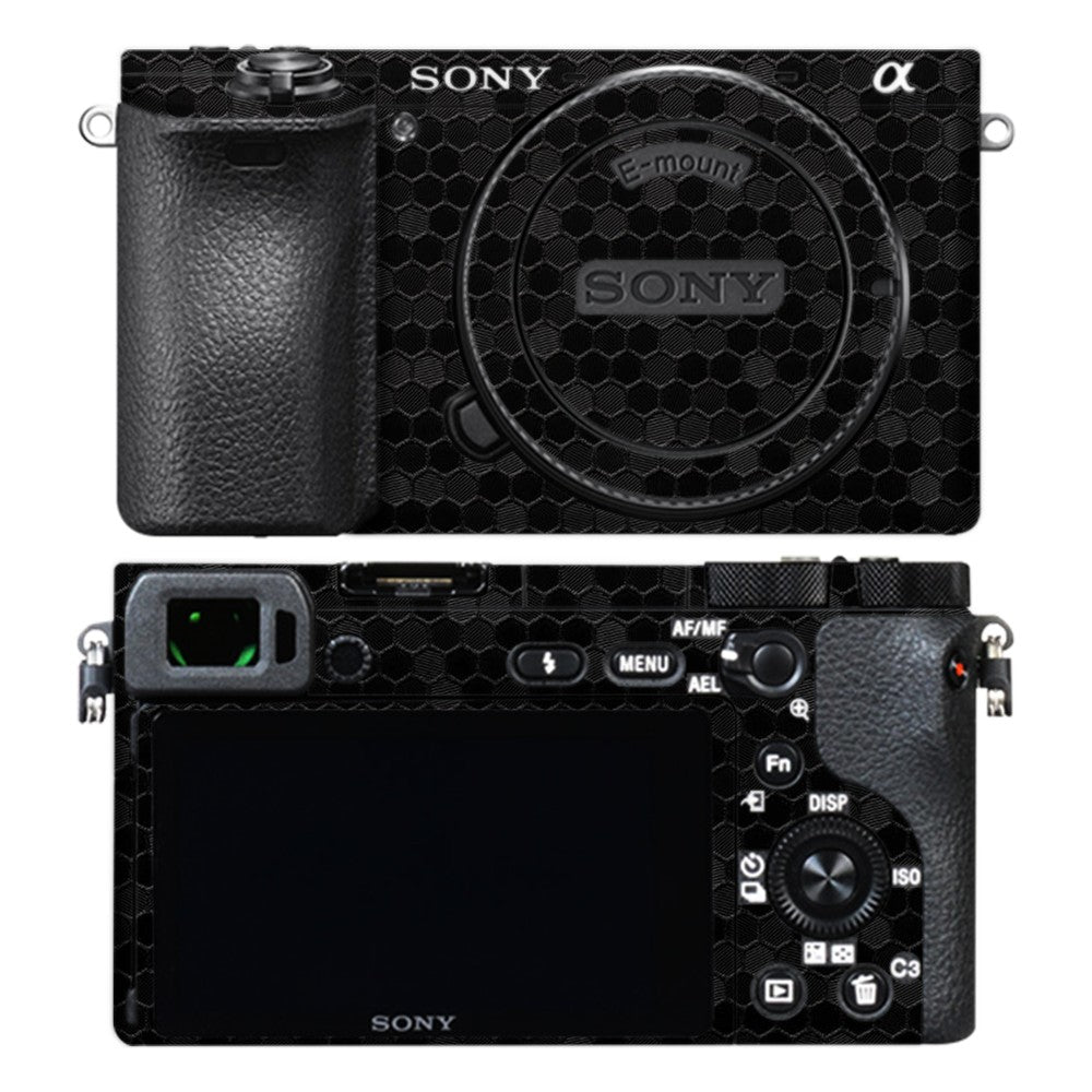 Sony A6500 camera skin - Honeycomb Black