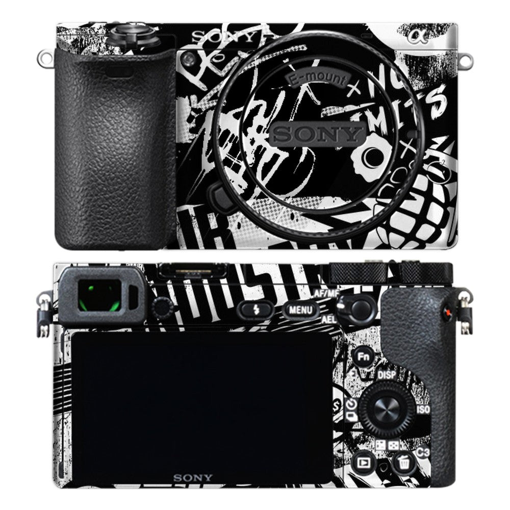 Sony A6500 camera skin - No Limits