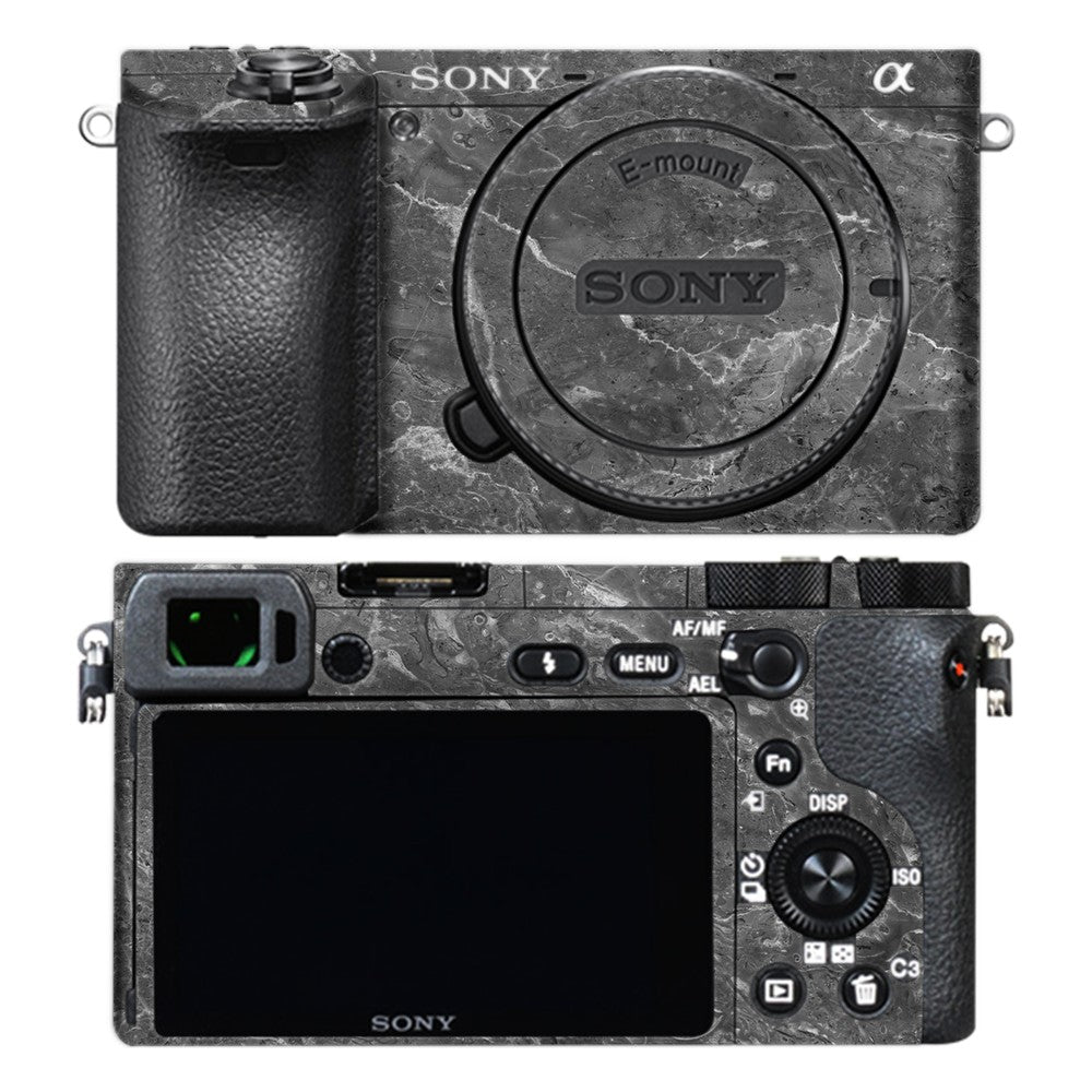 Sony A6500 camera skin - Onyx Marble