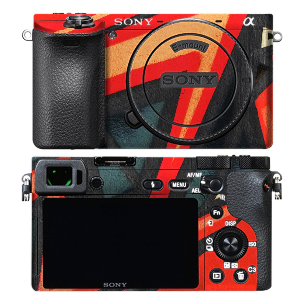 Sony A6500 camera skin - Plasma
