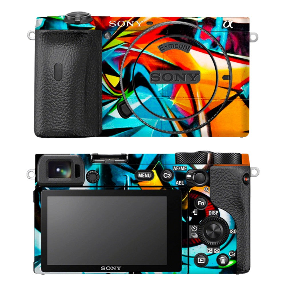 Sony A6600 camera skin - Abstract Vision