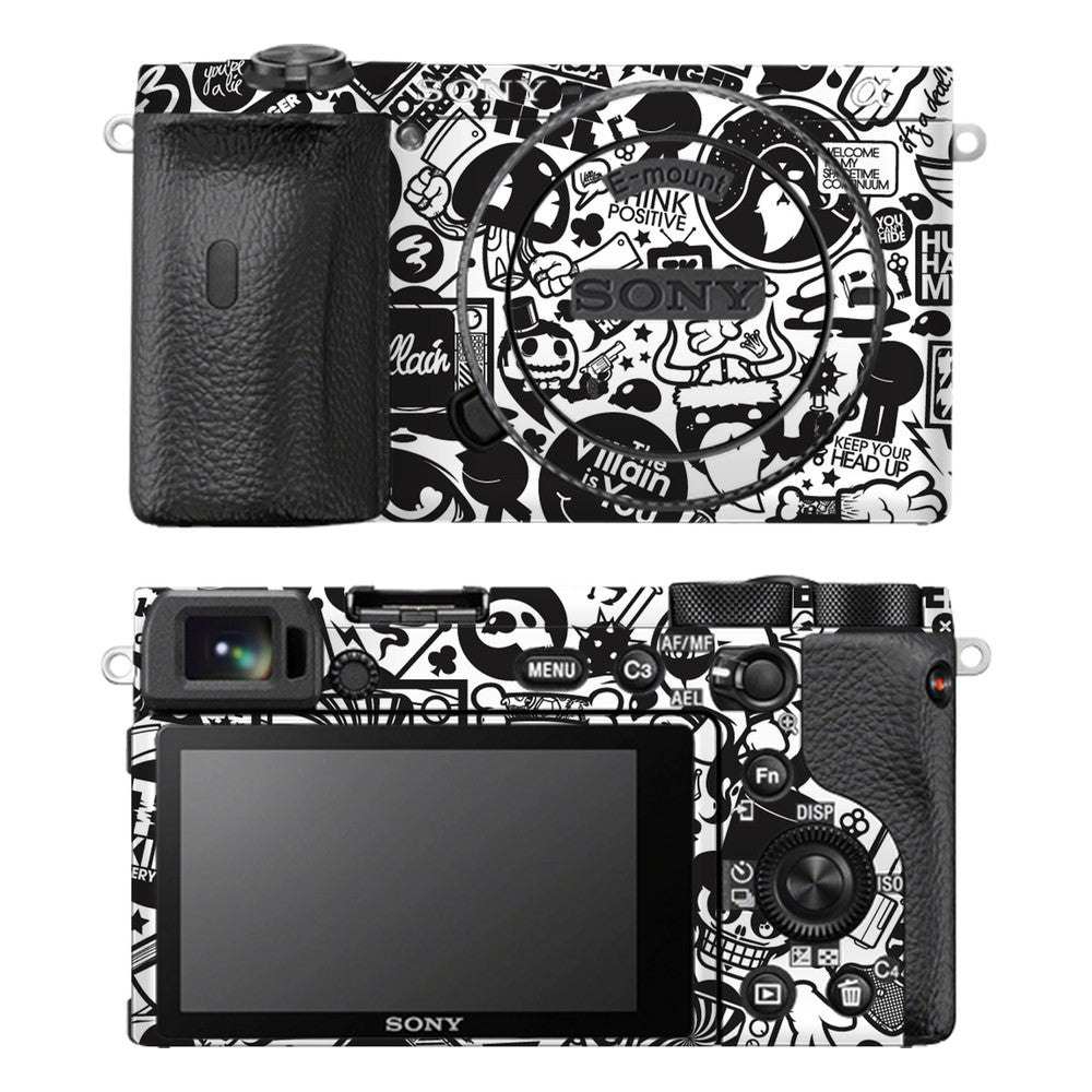 Sony A6600 camera skin - All Your Friends are Zombies