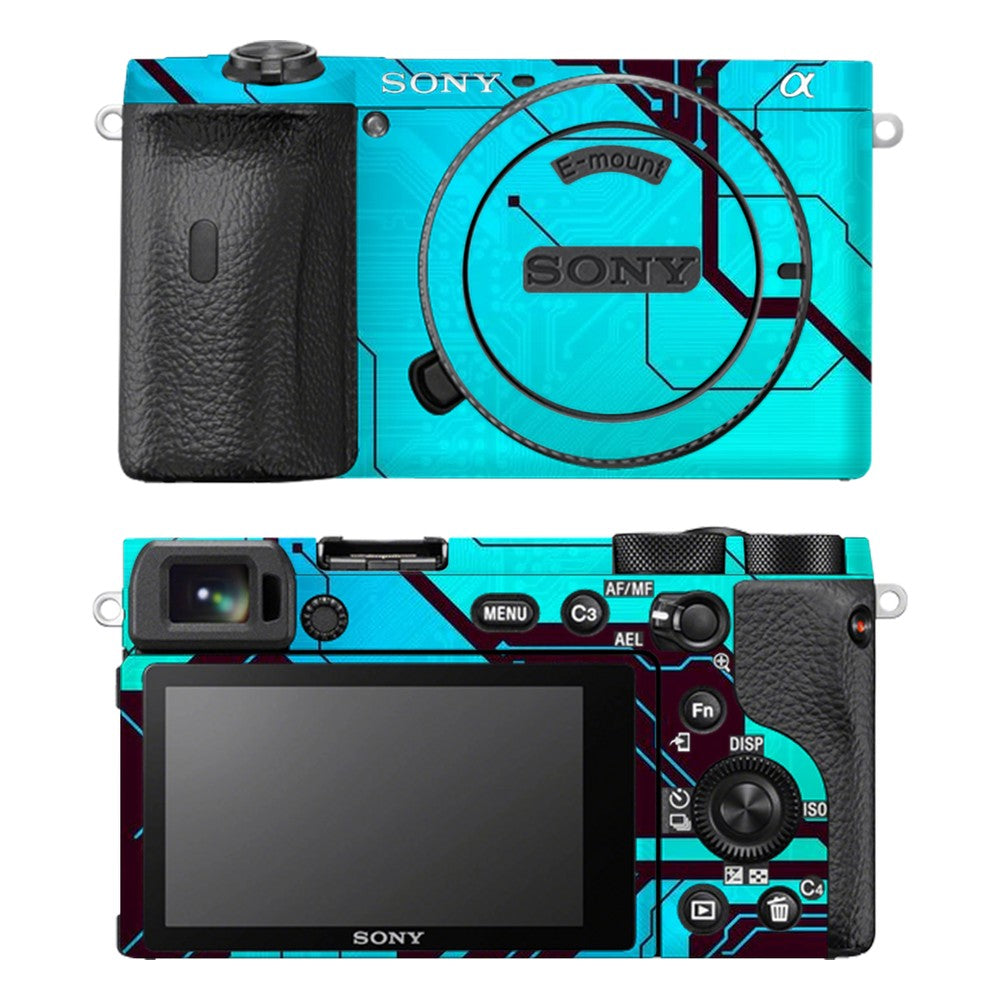 Sony A6600 camera skin - Blue Board