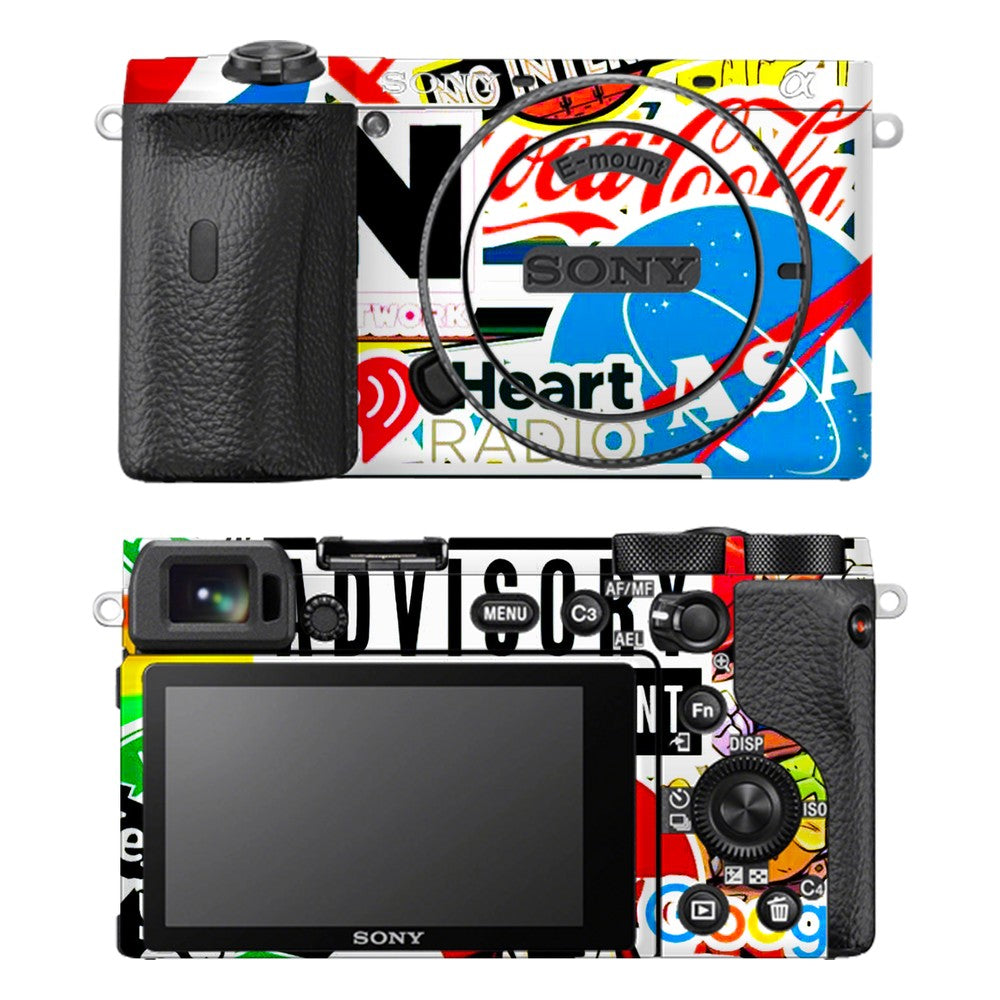 Sony A6600 camera skin - Boldbadge