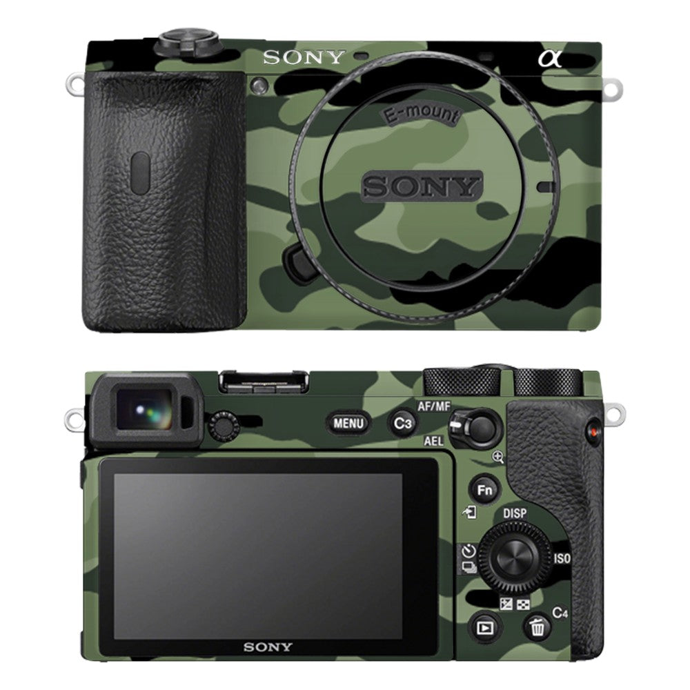 Sony A6600 camera skin - Cammando Camo