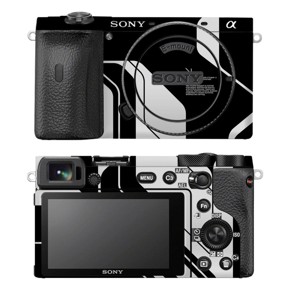 Sony A6600 camera skin - Dead Black