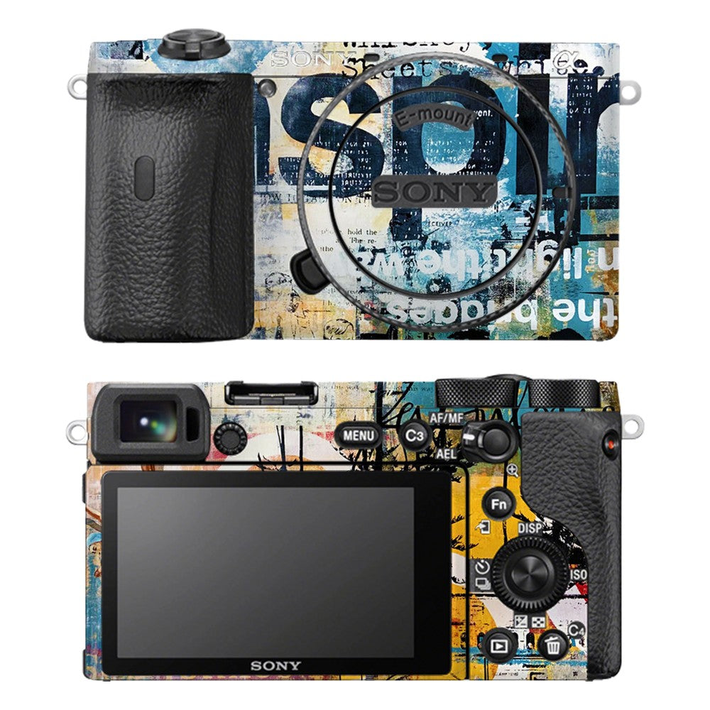 Sony A6600 camera skin - Fade