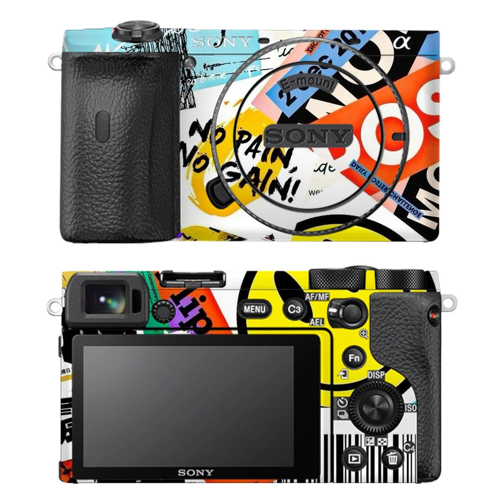 Sony A6600 camera skin - Flip Flop