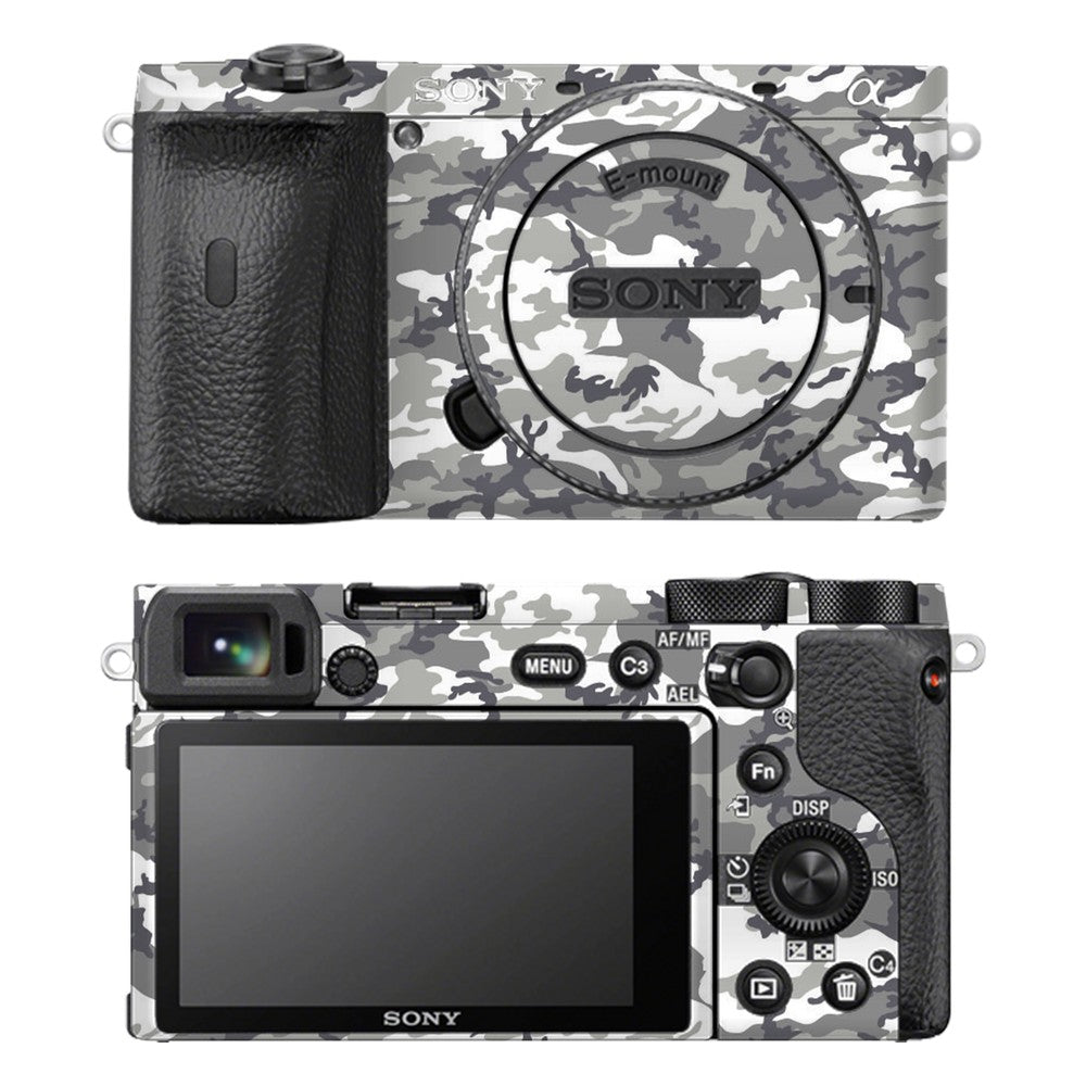 Sony A6600 camera skin - Ghost Camo
