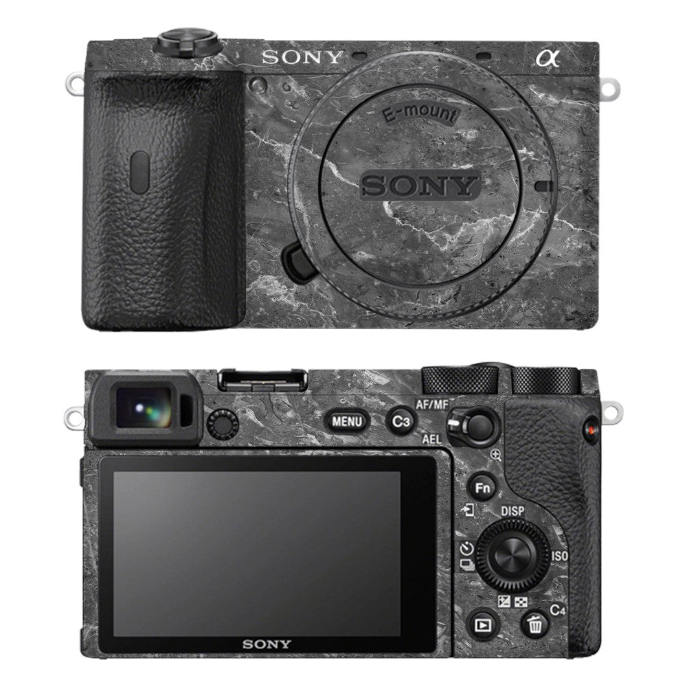 Sony A6600 camera skin - Onyx Marble