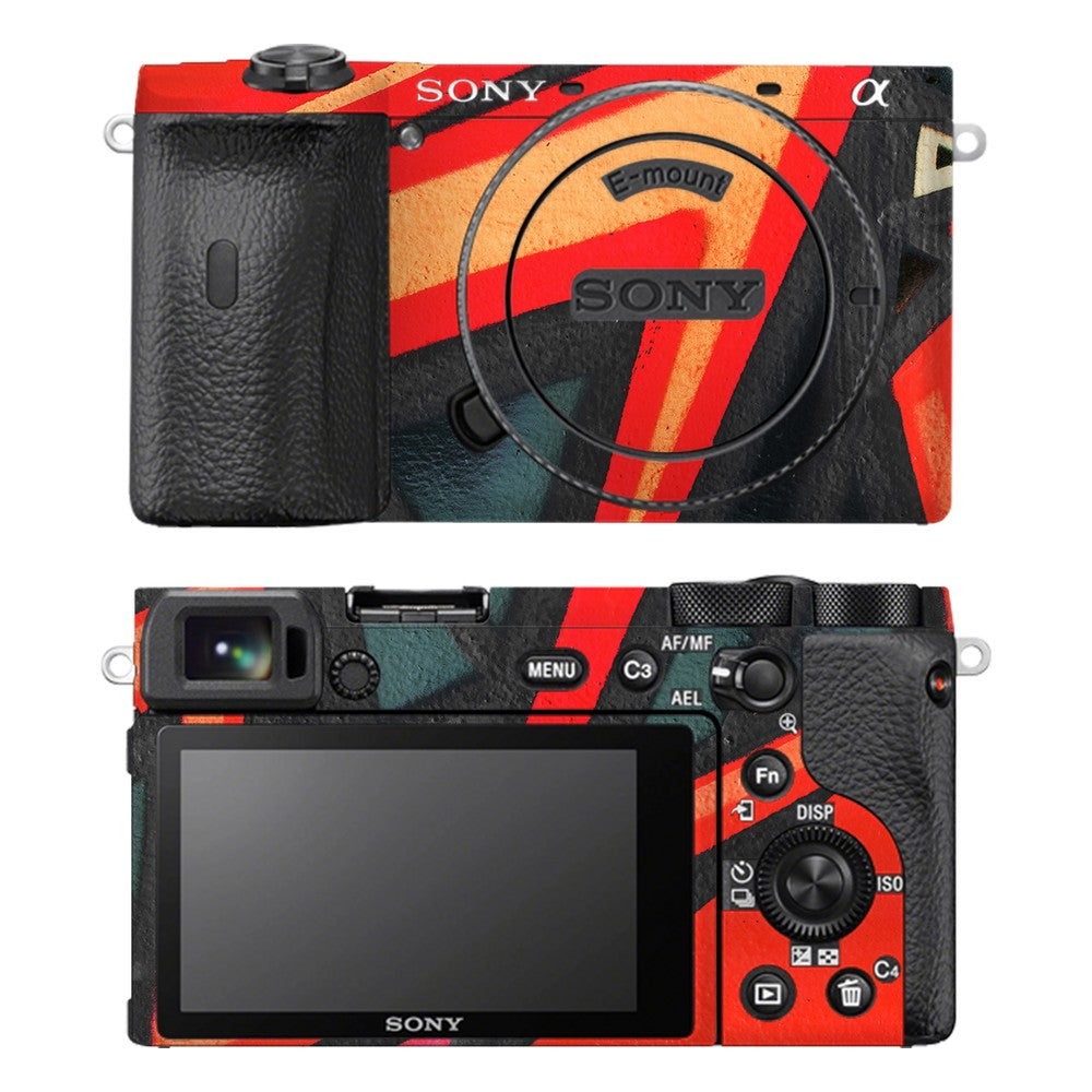 Sony A6600 camera skin - Plasma