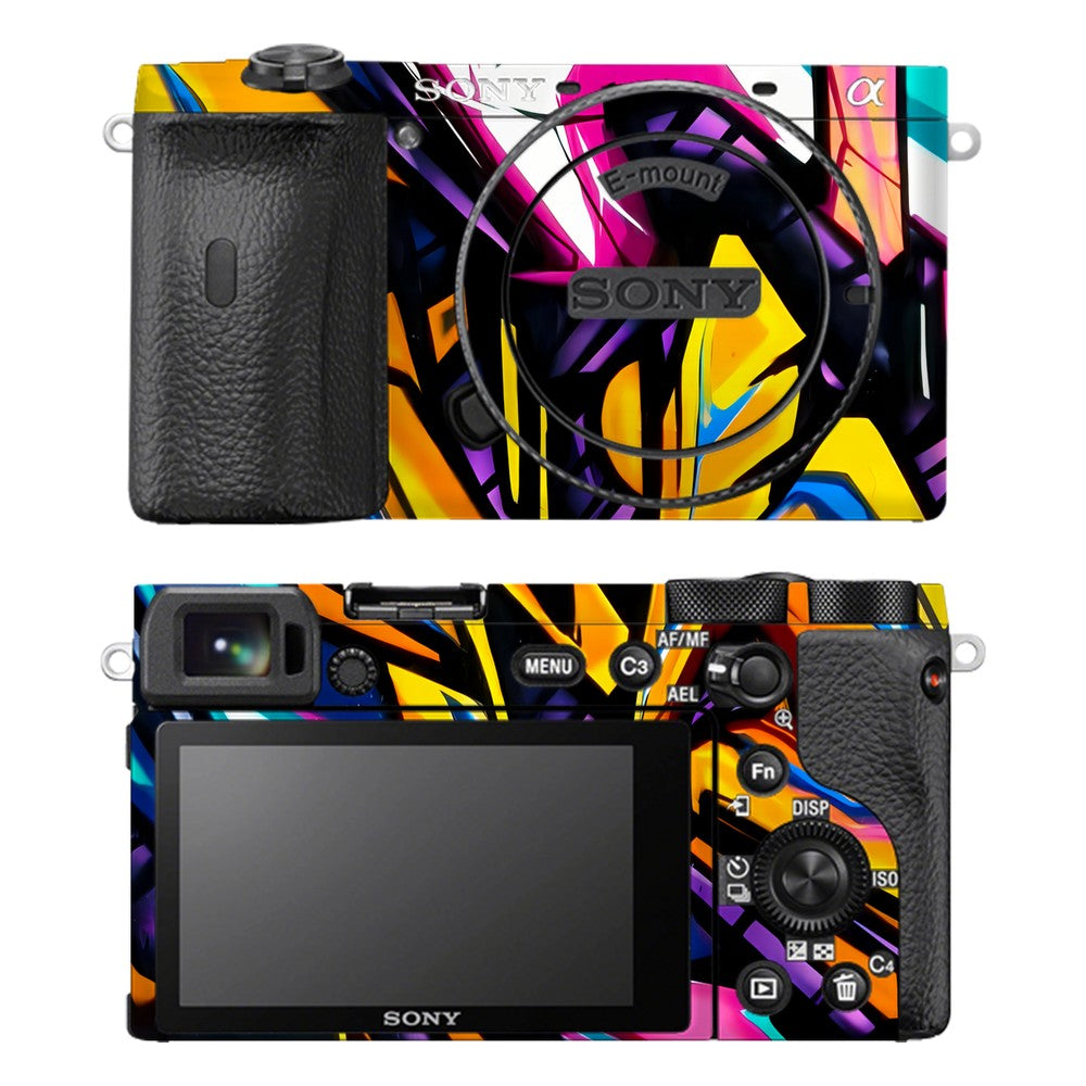 Sony A6600 camera skin - Urban Graffiti