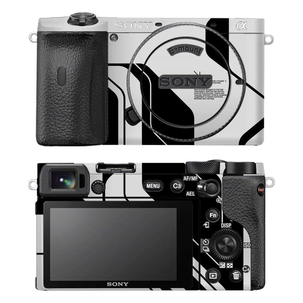 Sony A6600 camera skin - White Cyberpunk