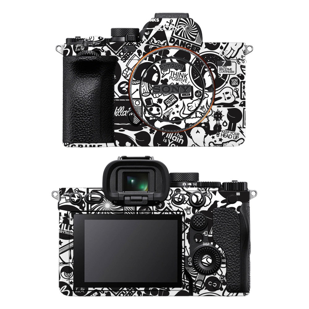 Sony A7 IV camera skin - All Your Friends are Zombies