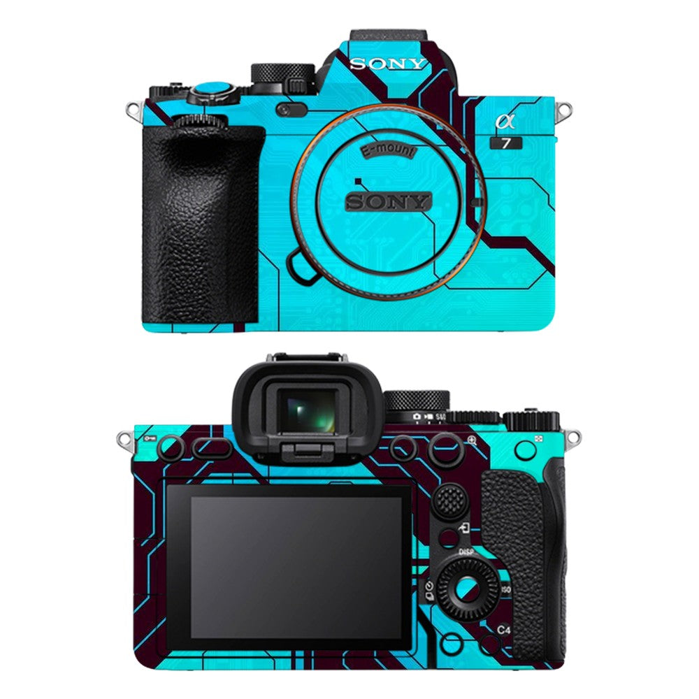 Sony A7 IV camera skin - Blue Board
