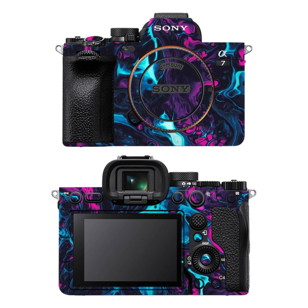 Sony A7 IV camera skin - Comic Inferno
