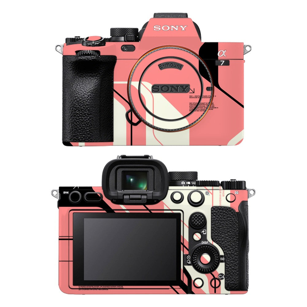 Sony A7 IV camera skin - Cyber Pink