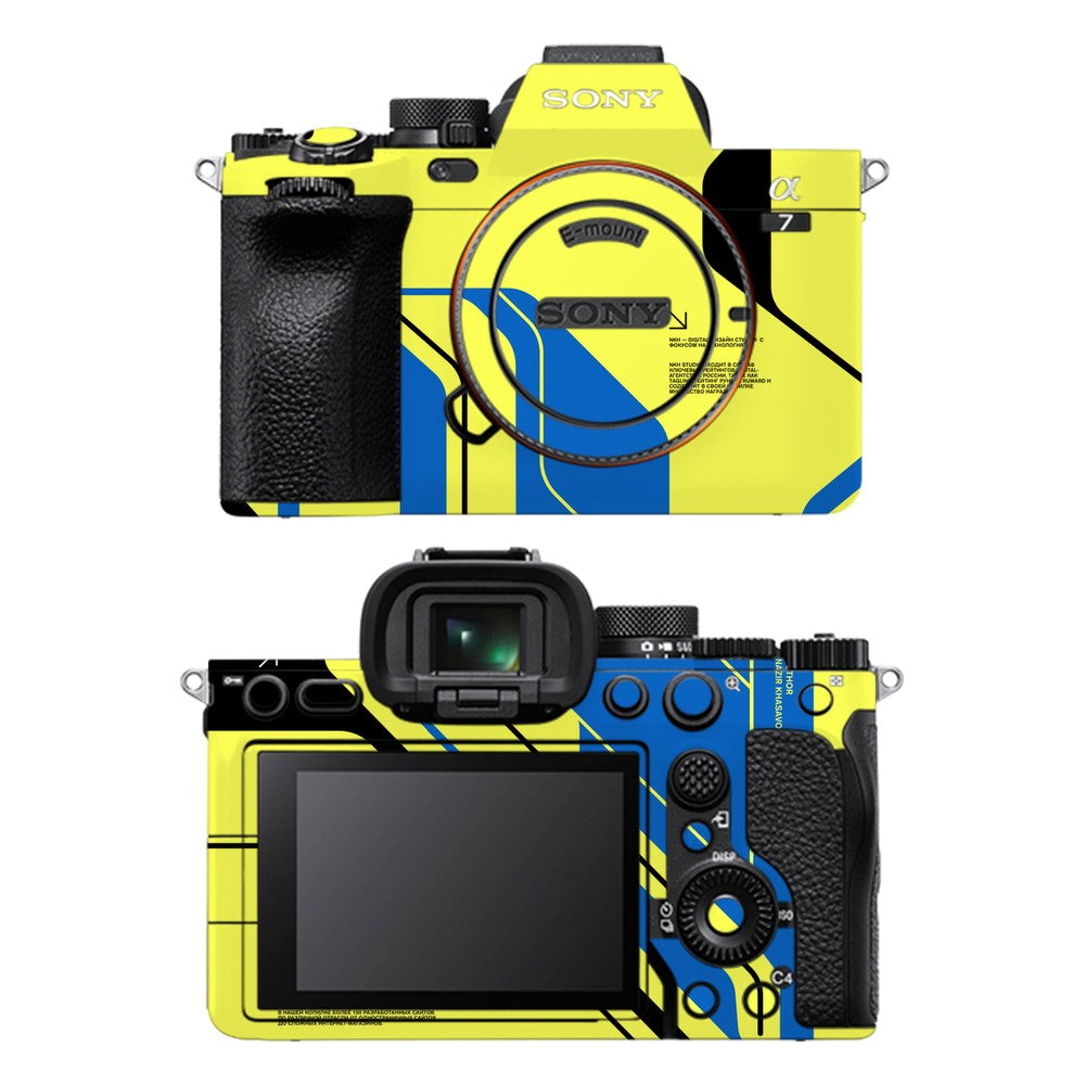 Sony A7 IV camera skin - Cyber Yellow