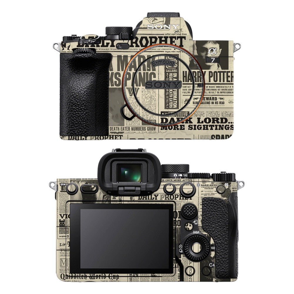 Sony A7 IV camera skin - Daily Prophet