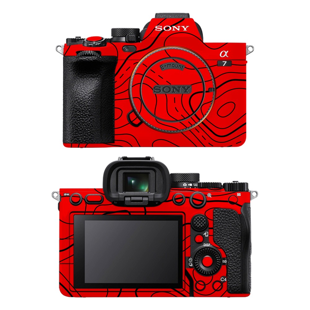 Sony A7 IV camera skin - Damascus Red