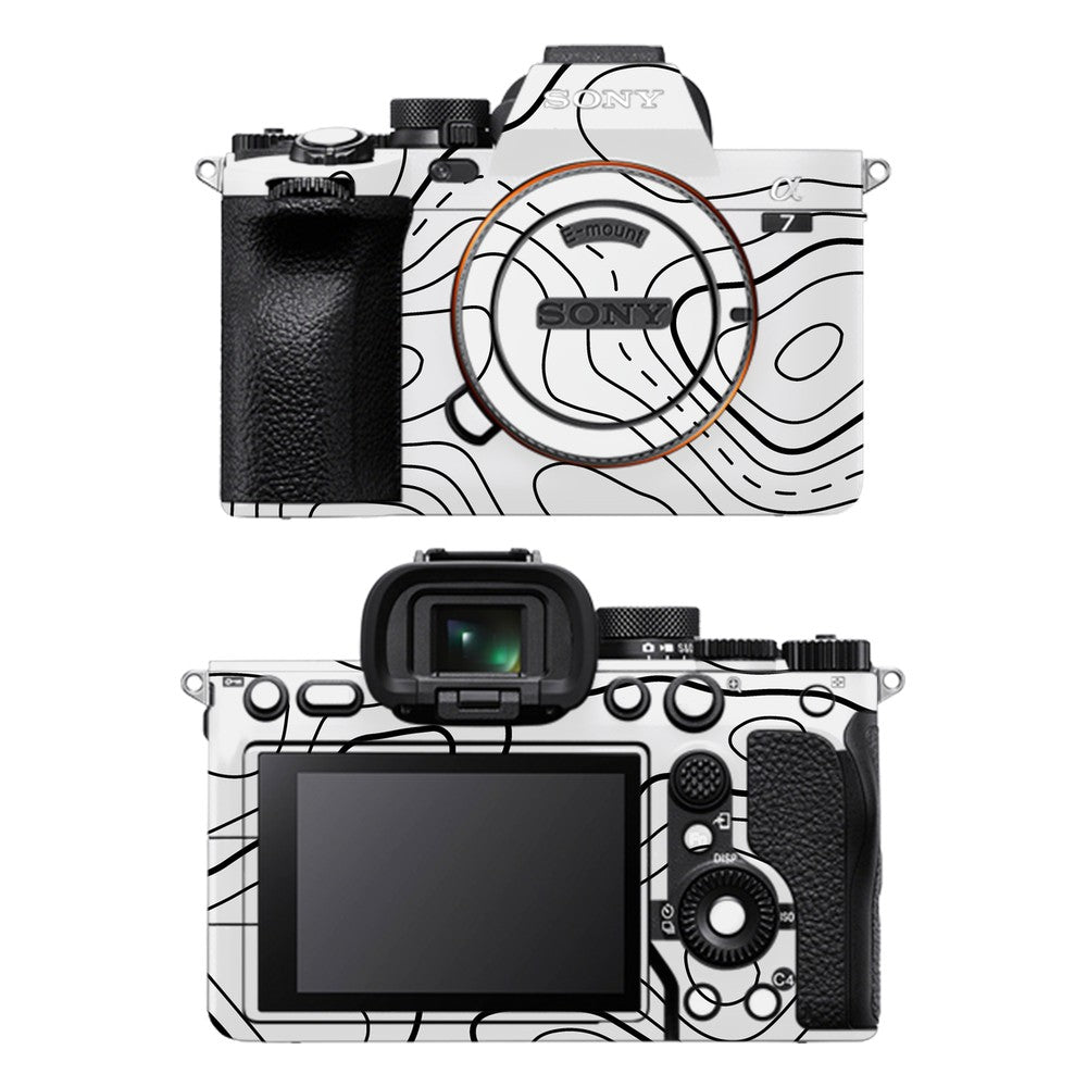 Sony A7 IV camera skin - Damascus White