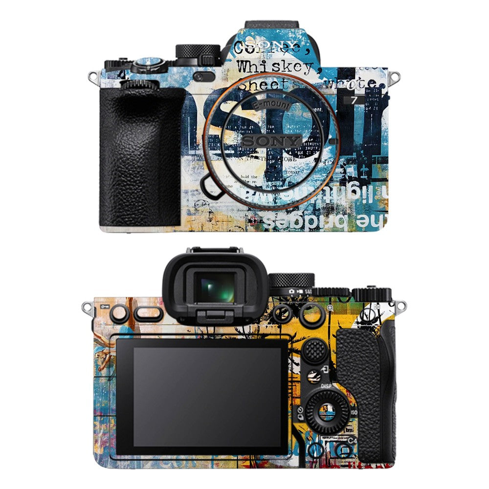Sony A7 IV camera skin - Fade
