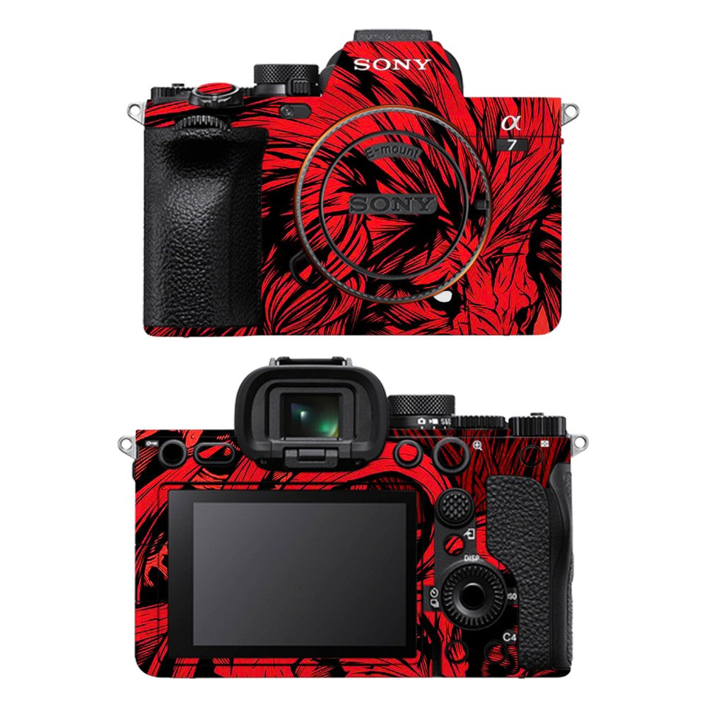Sony A7 IV camera skin - Fiery Lion