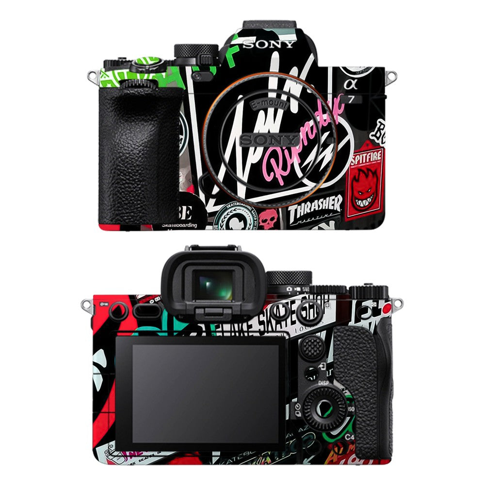 Sony A7 IV camera skin - Free Style