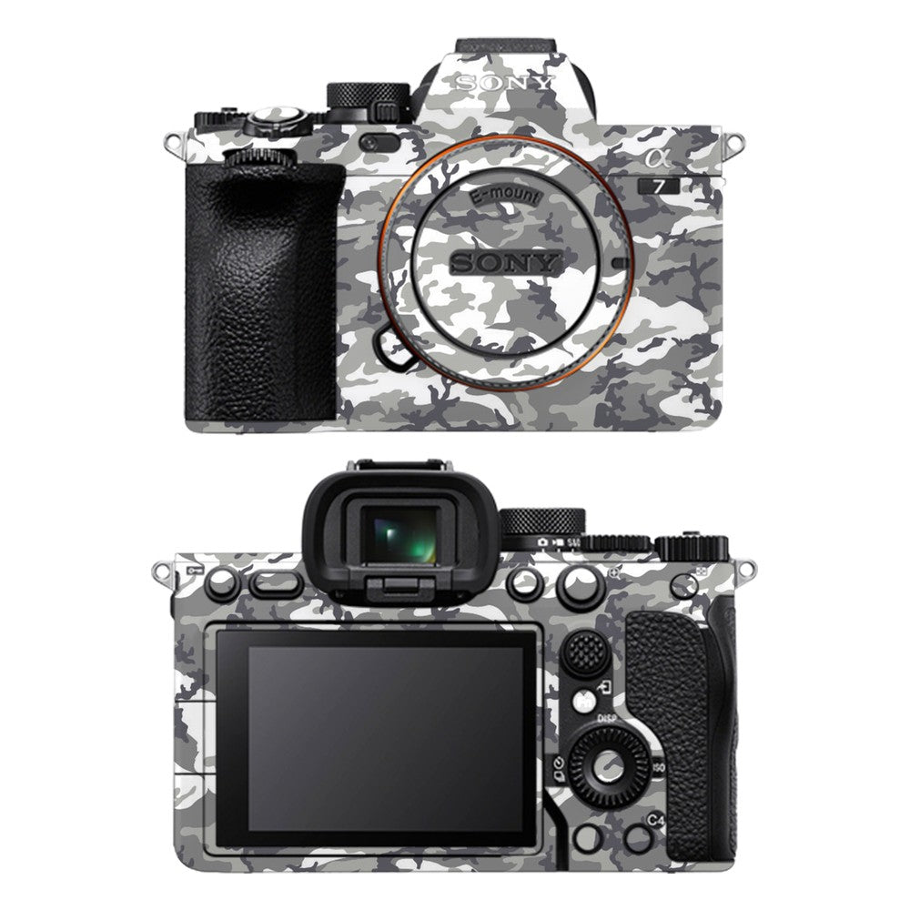 Sony A7 IV camera skin - Ghost Camo