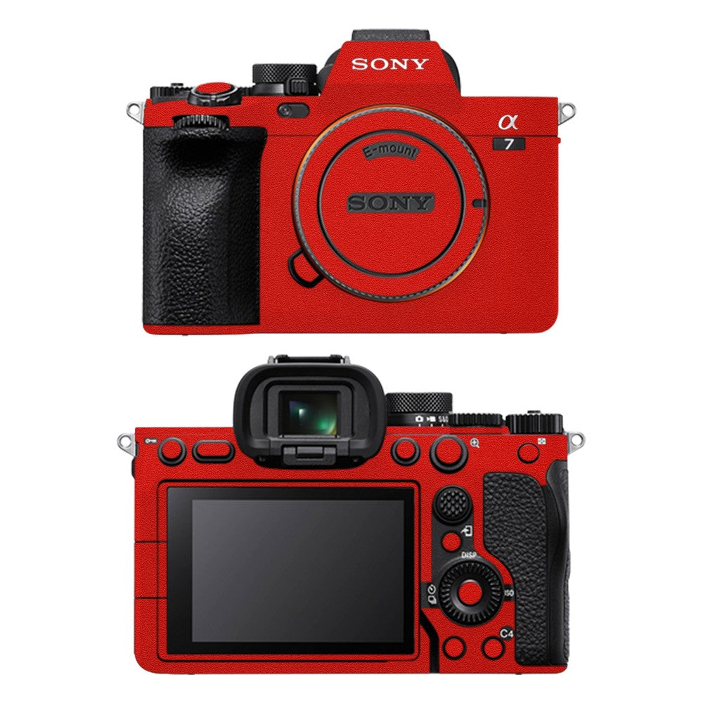 Sony A7 IV camera skin - Matte Red