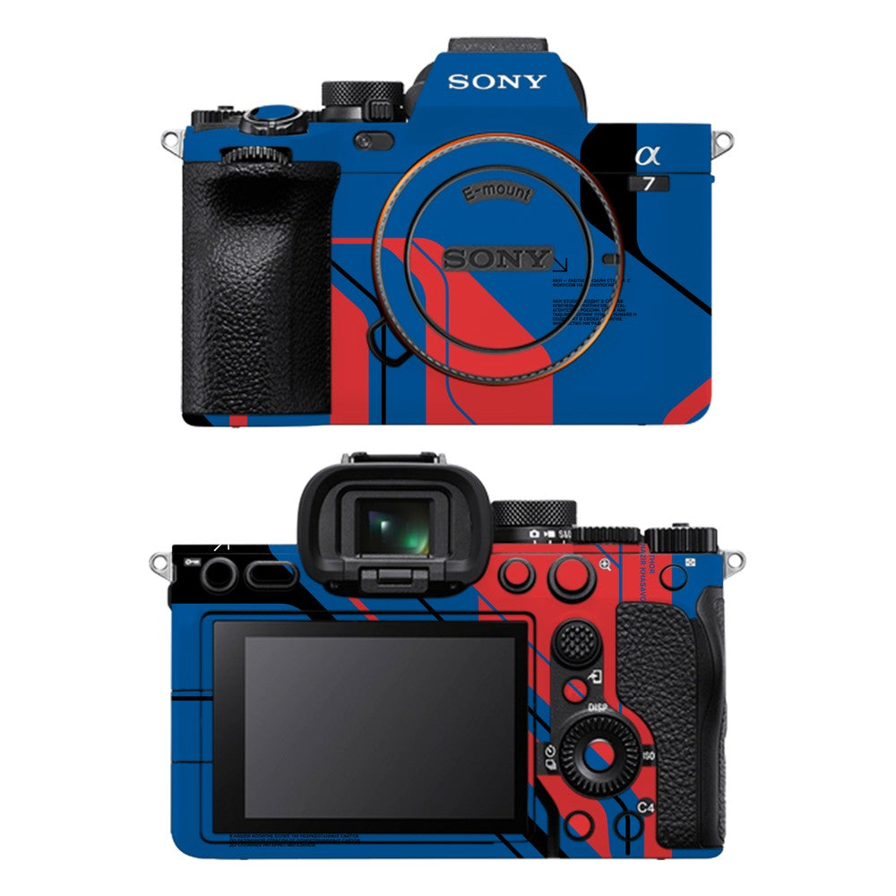 Sony A7 IV camera skin - Prime Blue
