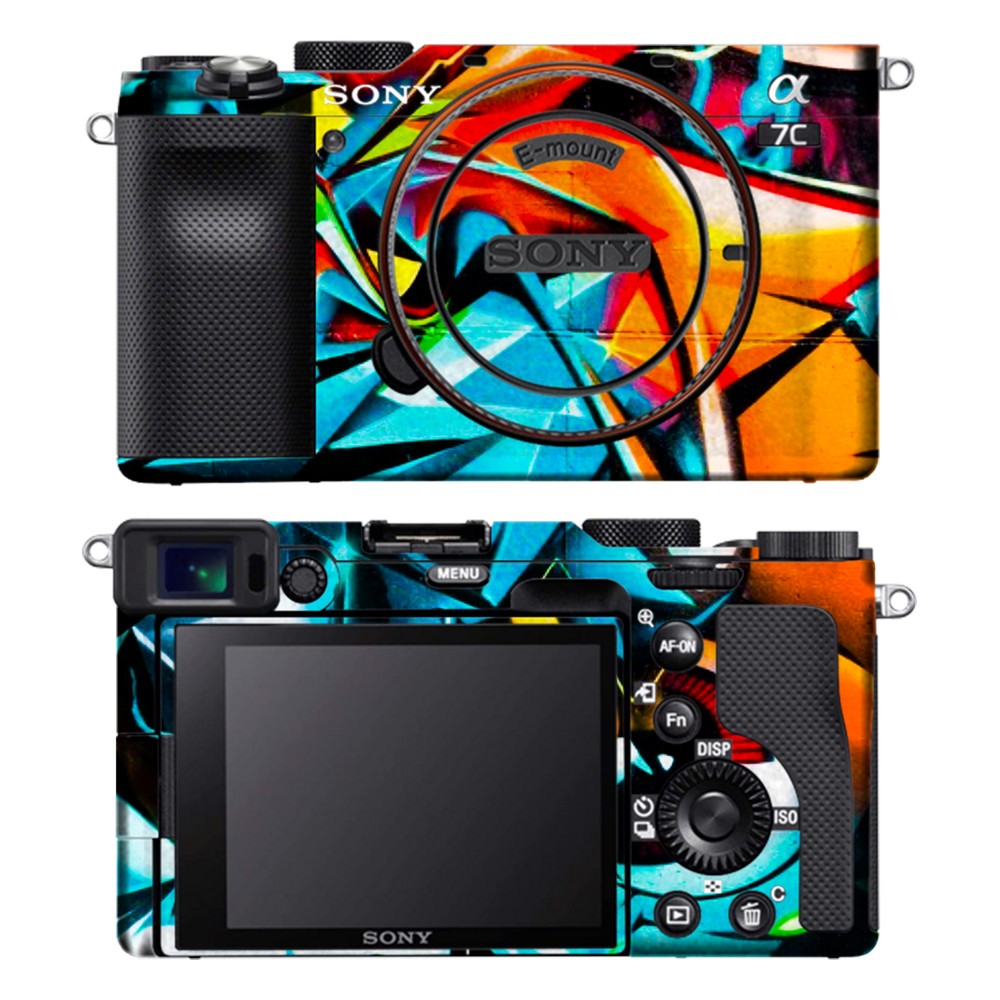 Sony A7C camera skin - Abstract Vision