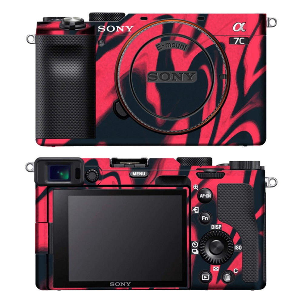 Sony A7C camera skin - Ares Red
