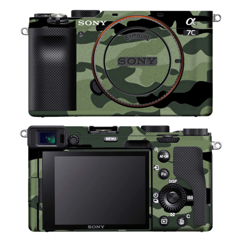 Sony A7C camera skin - Cammando Camo