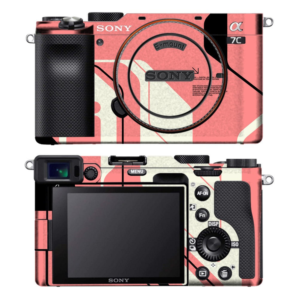 Sony A7C camera skin - Cyber Pink