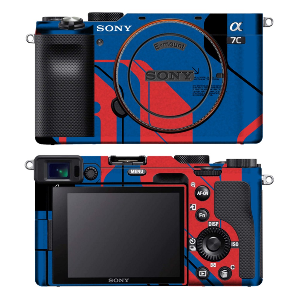 Sony A7C camera skin - Prime Blue