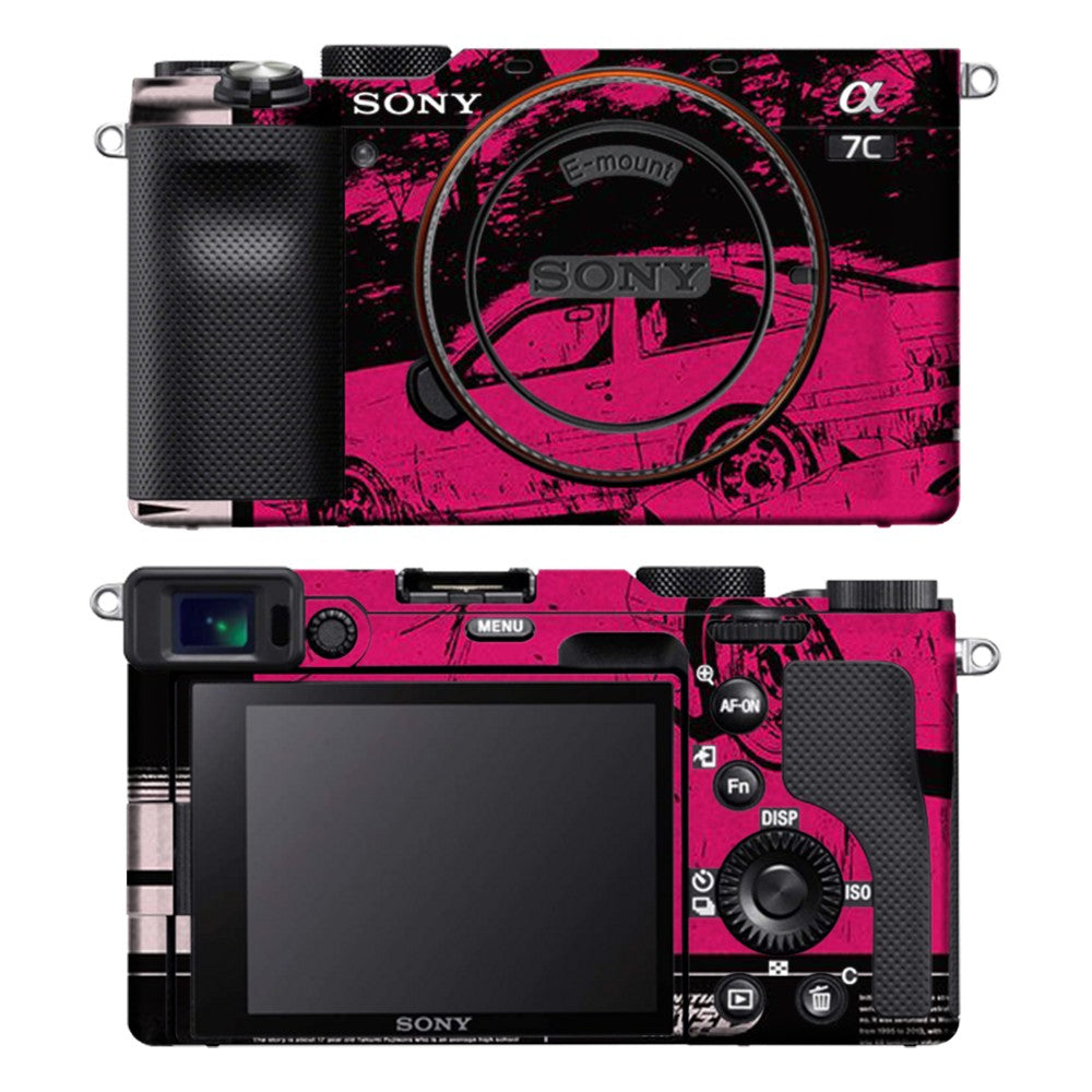 Sony A7C camera skin - Retro Toyota