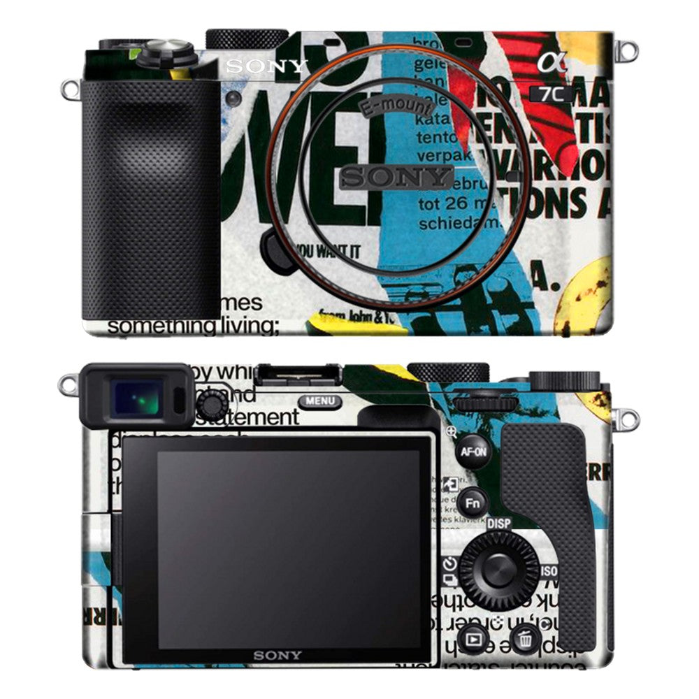 Sony A7C camera skin - TarredWord